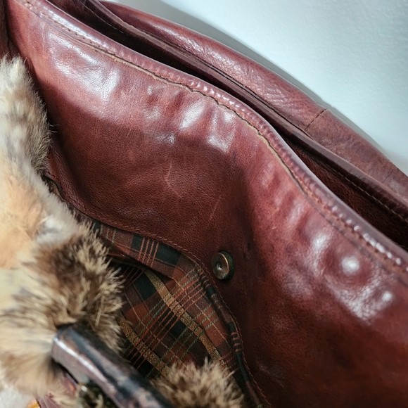 🌙Vintage Brown Leather Purse - Picture 8 of 12